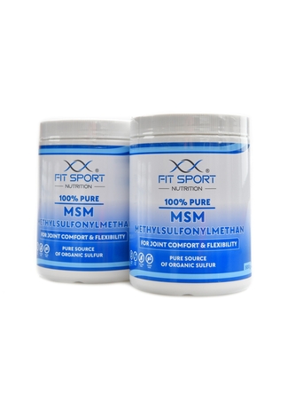FitSport Nutrition - MSM 100% pure methylsulfonylmethan 2 x 500g DUOPACK
