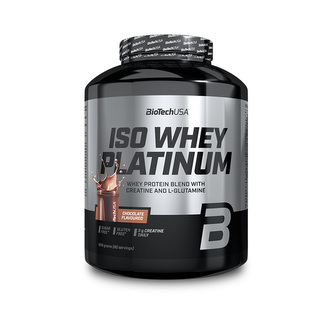 BioTech Iso Whey Platinum 1816 g chocolate (čokoláda)
