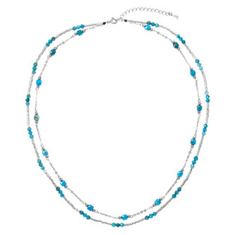 EG2306 Stříbrný náhrdelník s apatity