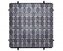 Panel dekoracyjny grafitowy 30x30cm 100 kwadratów