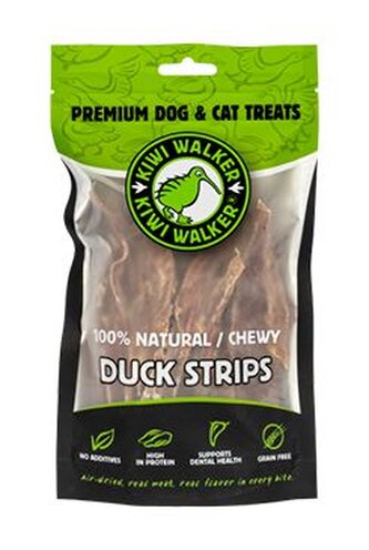 Pochoutka vzduchem sušené kachní plátky 100g Kiwi