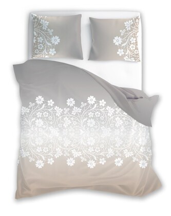 POŚCIEL KPL.220X200+2x70X80 PIANO 003 SATYNA BAW.