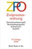 Zivilprozessordnung. ZPO
