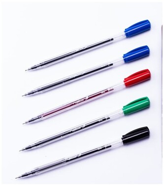 Długopisy żelowe GZ-031 Eko kpl. 5-kol., Rystor