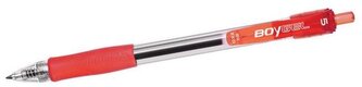 Długopis żelowy Boy-Gel czerwony, Rystor