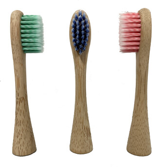 DentiCare Bambusové hlavice měkké, 3ks