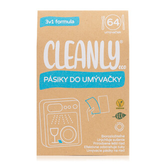 Cleanly Eco Pásky do myčky, 64ks