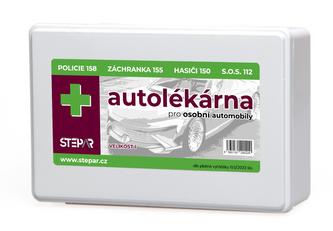 Autolékárnička velikost I. – krabice, 153/2023 Sb.