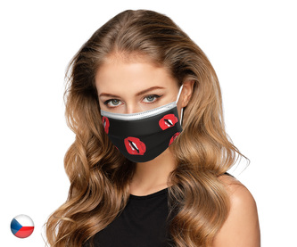 10x stylová nano rouška IIR Balerina - Pusinky