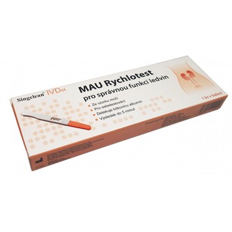 1x  MAU test pro správnou funkci ledvin - expirace 1/25