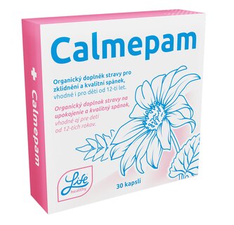 Healthy Life Calmepan pro klidný spánek, 30 kapslí