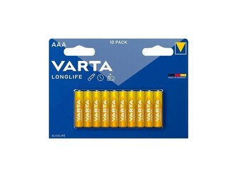 Varta Longlife AAA Baterie 10ks