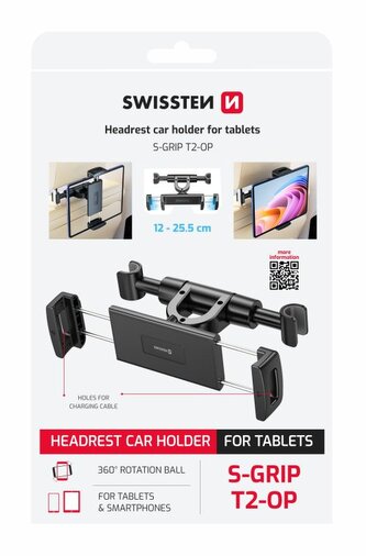 DRŽÁK DO AUTA NA TABLET SWISSTEN S-GRIP T2-OP