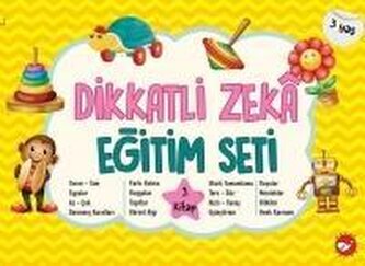 Dikkatli Zeka Egitim Seti 3. Kitap 3 Yas