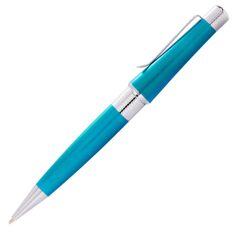 Cross, Kuličkové pero Beverly, (M) střední, translucent teal lacquer
