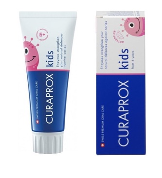 CURAPROX Kids, dětská zubní pasta od 6 let, vodní meloun, 10 ml