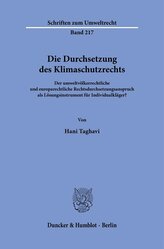 Die Durchsetzung des Klimaschutzrechts