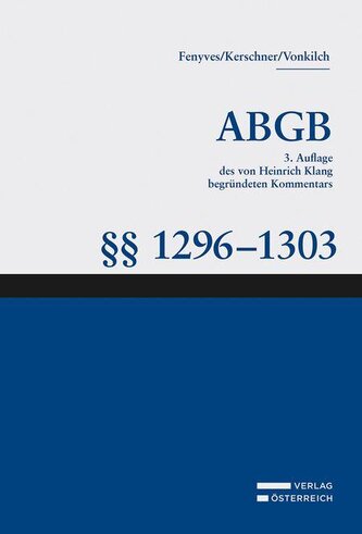 Großkommentar zum ABGB - Klang Kommentar