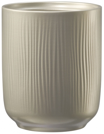 Keramický květináč Falun, metalický, 13 x 15 cm