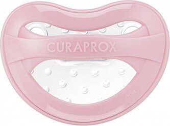 Curaprox, Biofunkční dudlík, velikost 2 (10-14kg), 1 ks - Růžová