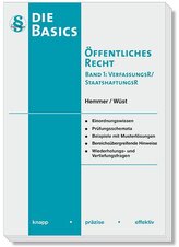 Die Basics Öffentliches Recht I - Verfassungsrecht, Staatshaftungsrecht