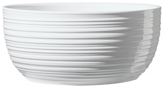 Bílý keramický květináč Bergamo 16 x 8 cm