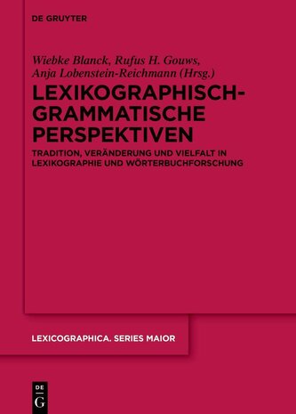 Lexikographisch-grammatische Perspektiven