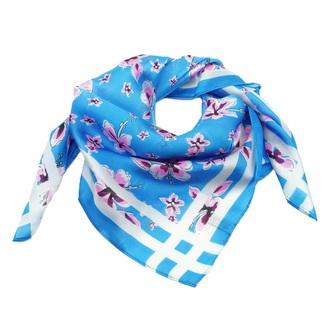 Šátek dámský 70x70cm, umělé hedvábí- vzor 3