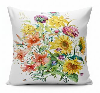 Dekorační polštář JARNÍ LOUKA I. 40x40 cm  Mybesthome