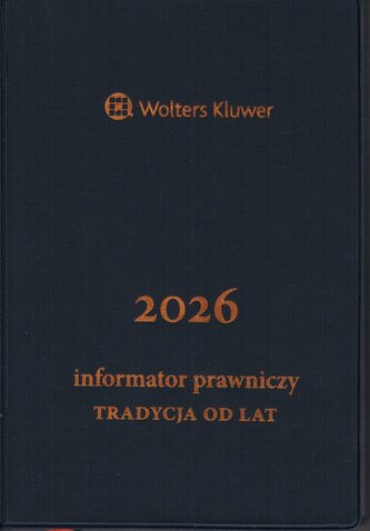 Informator Prawniczy 2026 Tradycja od lat (granatowy)