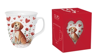 Porcelánový hrnek PES v krabičce 650 ml