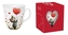  Porcelánový hrnek KOČKA S BALÓNKEM 650 ml v krabičce