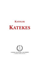 Katolsk katekes