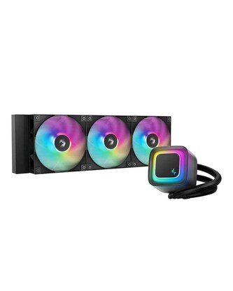 DEEPCOOL Vodní chladič LE360 V2, ARGB, 3x 120mm, AM5, LGA1851, černá