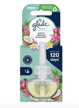 Glade Electric Tropical Blossoms náplň do osvěžovače vzduchu 20ml