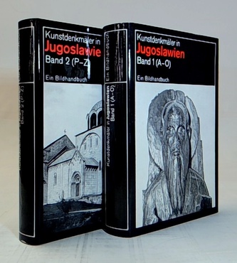 Kunstdenkmäler in Jugoslawien Band 1A-0 ,Band 2 P-Z