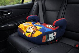 Autosedačka podsedák TLAPKOVÁ PATROLA ISOFIX modrá