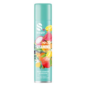 SEGO suchý šampon Vitamins 200 ml