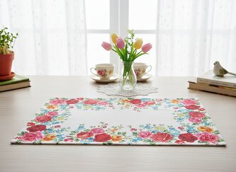 Dekorační ozdobný ubrousek ROSE 32x45 cm Mybesthome