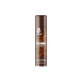 SEGO suchý šampon Vitamins brown 200 ml