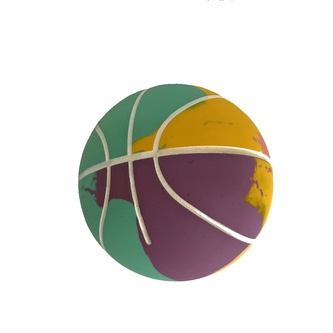 Míč z tvrdé gumy pastelový 6 cm