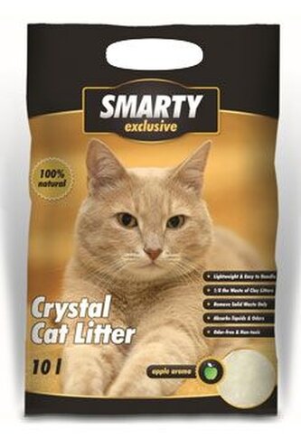 SMARTY exclusive silikátové stelivo jablko 10 l