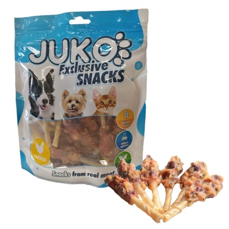 Exquisite Chicken & vegetable Kabob JUKO Snacks 250 g