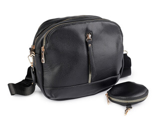 Dámská kabelka s pouzdrem 25x21 cm - 1 ks - 3 černá