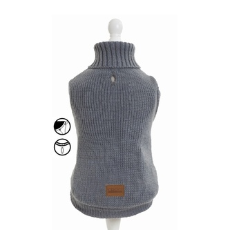 Svetr Moscow šedý 40 cm