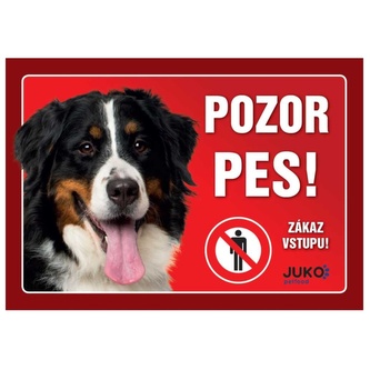 Cedulka Juko BERNSKÝ SALAŠNICKÝ