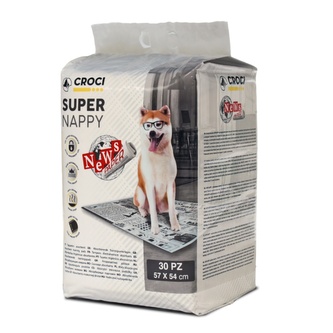 Návyková podložka Super Nappy Noviny 57 x 54 cm (30 ks)
