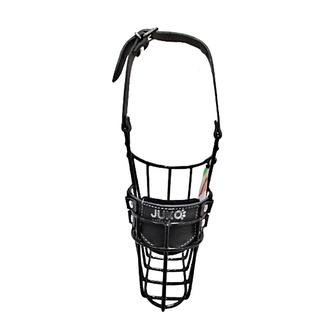 Náhubek černý/kůže kolie, belgický ovčák, baset - pes