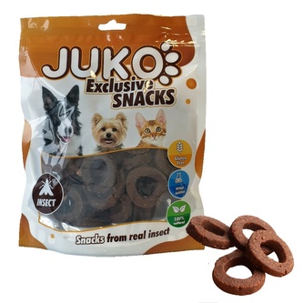 Hmyzí kroužky JUKO Exclusive Snacks 250 g