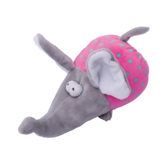 Hračka pes - plyšový slon pískací 17 cm